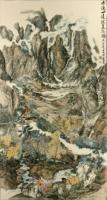 Artist Owned - The Nonstop River Going Through All Directions - Ink Chinese Color